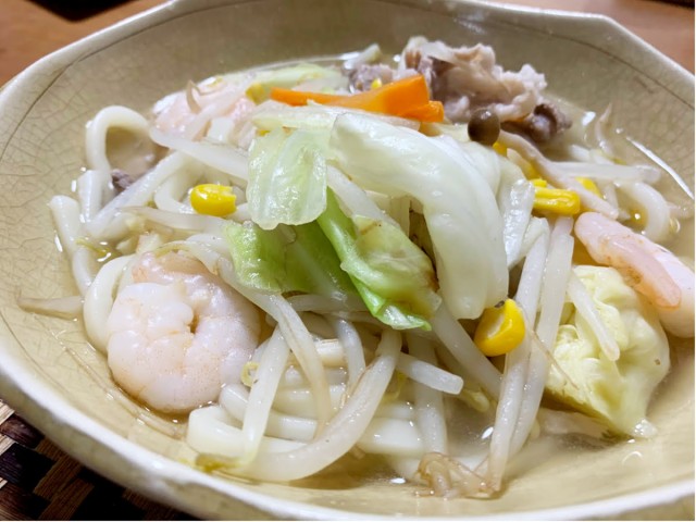 野菜たっぷりちゃんぽんうどん