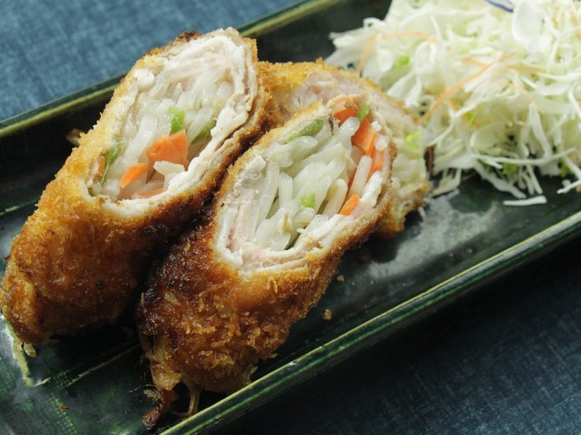 肉巻き野菜フライ