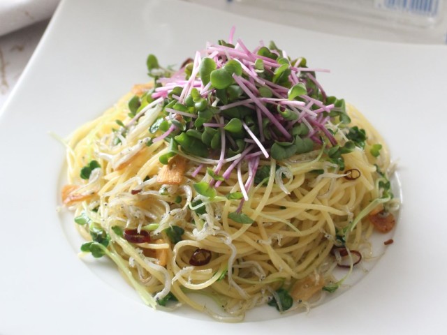 簡単!彩りパスタ