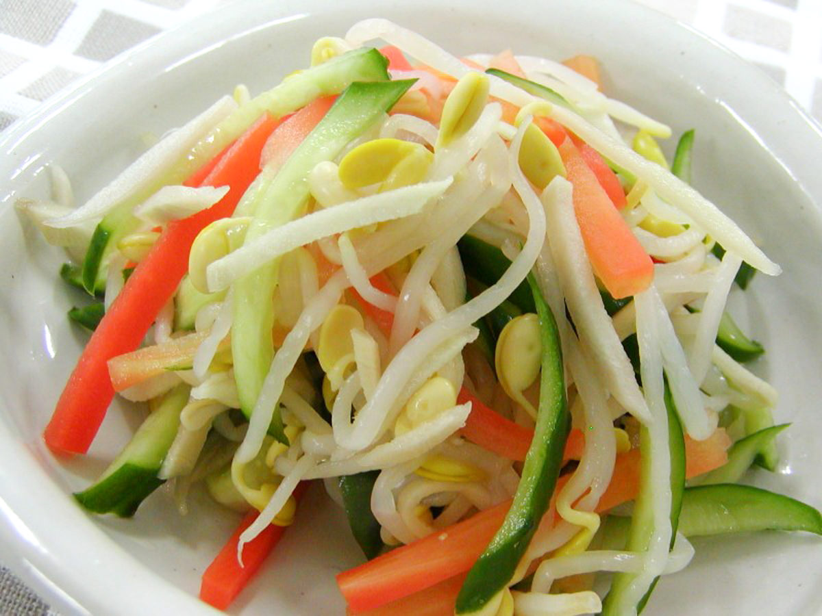 青菜に塩 サラダコスモの おいしい発芽野菜レシピ